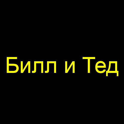 Билл и Тед