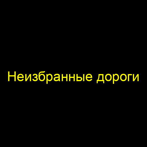 Неизбранные дороги