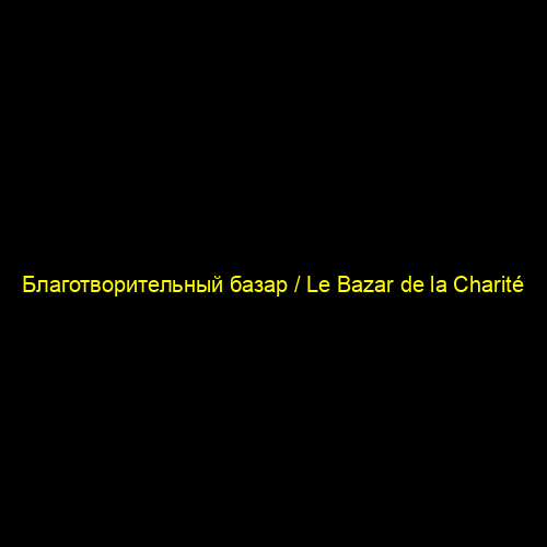 Благотворительный базар / Le Bazar de la Charité