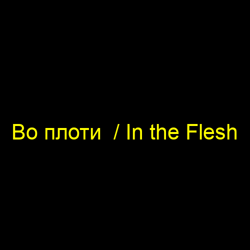 Во плоти  / In the Flesh