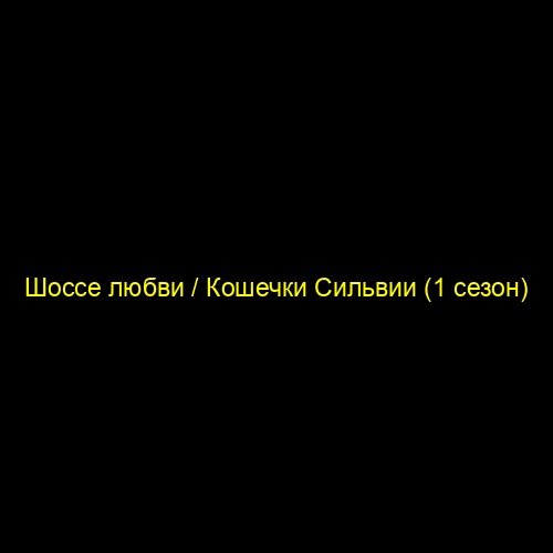 Шоссе любви / Кошечки Сильвии (1 сезон)